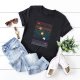 European And American Women's Round Neck Short Sleeve T-shirt